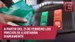 Reducen dos centavos al precio de la gasolina