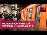 Habrá Internet gratis en las estaciones del Metro capitalino