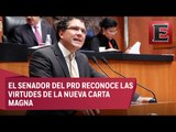 Contento Armando Ríos Piter por nueva Constitución de la CDMX