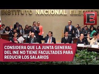 TEPJF decide no reducir sueldos de consejeros del INE