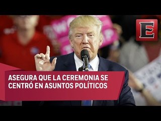 Trump lamenta error en los Oscar
