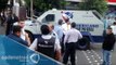 VIDEO: Policías capitalinos frustran robo a camioneta de valores