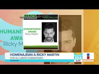 ¡Homenajean a Ricky Martin! | Noticias con Paco Zea
