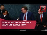 EPN en cabeza firma de contrato para extraer hidrocarburos