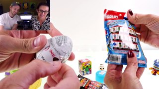 Play-Doh Surprise Egg Challenge with Surprise Toys DCTC Amy Jo and Brandon Challenge Video