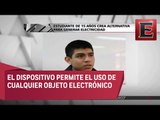 Adolescente desarrolla dispositivo para generar electricidad