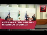 Funcionarios de México y EU reconocen complejidades en la relación bilateral