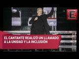 Miguel Bosé reitera rechazo al muro fronterizo de Trump
