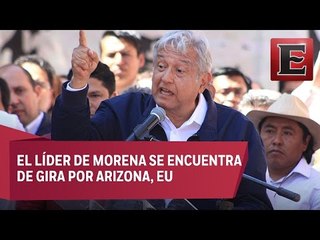 La construcción del muro es sólo por negocios, asegura López Obrador