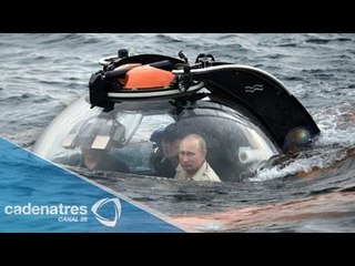 ¡Al agua pato!… ¿pato ruso? Vladímir Putin se sumerge al mar negro