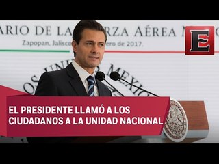 Actuaré siempre en defensa de los intereses de los mexicanos: Peña Nieto