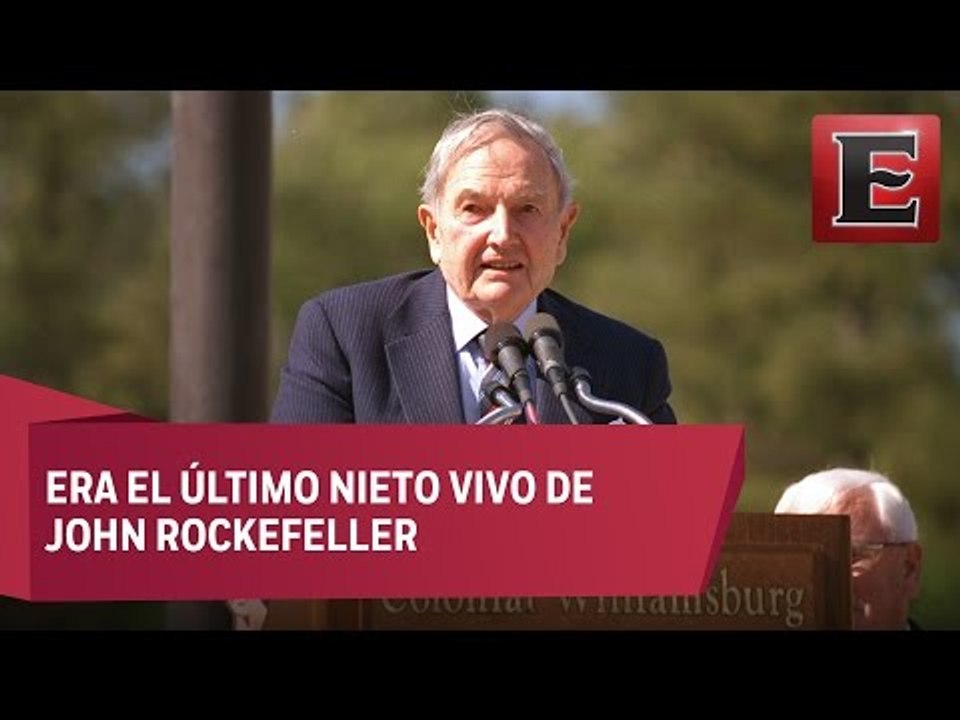 Muere a los 101 años David Rockefeller
