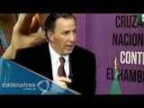 “La violencia no frenará programas sociales”: José Antonio Meade