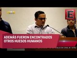 Hallan 47 cráneos en fosa clandestina en Veracruz