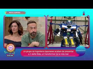 Nota curiosa: ¡japoneses presentan un transformer de la vida real! | Sale el Sol