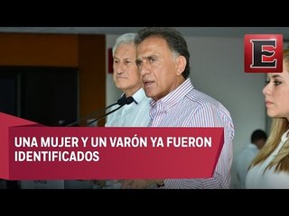 Acto de barbarie los 11 cadáveres en Boca del Río, asegura Yunes Linares