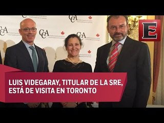 México y Canadá abogan por una renegociación trilateral del TLCAN
