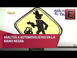 Asaltos en el tráfico en la Mano Negra del Cartún Pérez