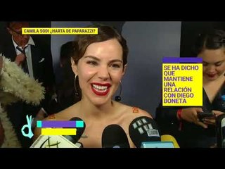 Camila Sodi responde a los paparazzis que la cacharon hablan do con Diego Boneta | De Primera Mano