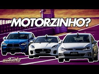 GUERRA DOS 2.0 TURBO! NOVO GOLF GTI, JAGUAR F-TYPE E BMW X2 SE ENFRENTAM NA PISTA - ESPECIAL #216