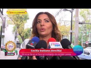 ¡Cecilia Galliano aclara rumores sobre nuevo galán! | Sale el Sol