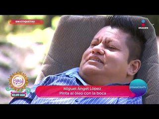 Sin etiquetas: ¡Conoce a Miguel Ángel, todo un artista! | Sale el Sol