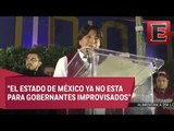 Delfina Gómez promete hacer historia en las elecciones