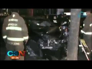 Mujer borracha sobrevive ‘de milagro’ tras provocar choque en Paseo de la Reforma