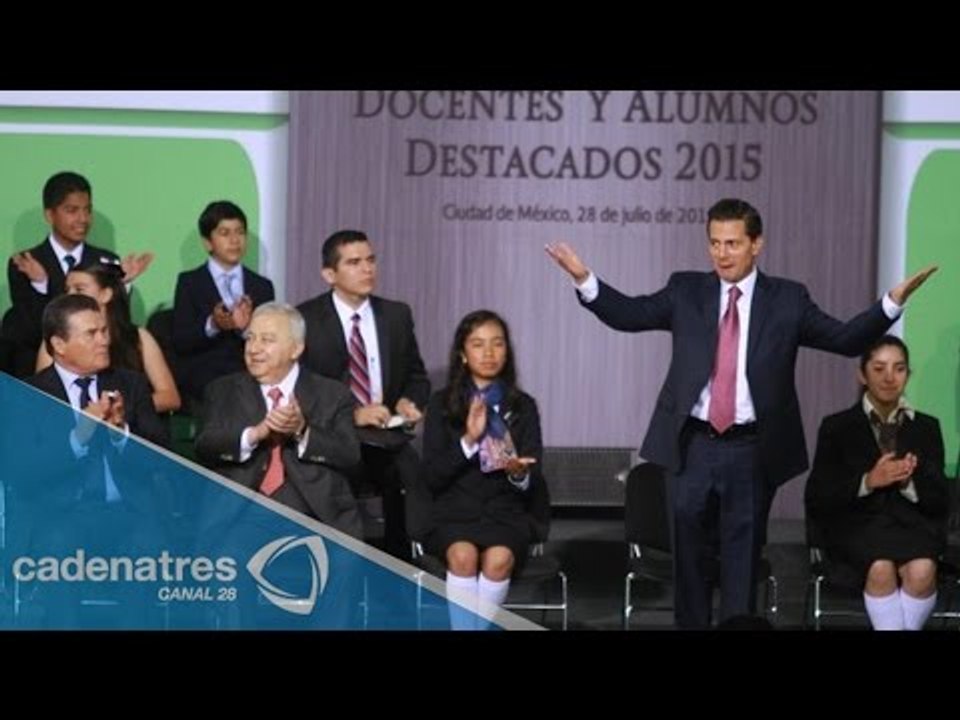 Buscamos recuperar el control de la educación en Oaxaca: Peña Nieto