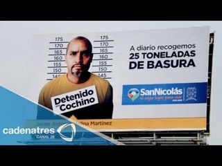 Nuevo León: Exhibirán en espectaculares a personas que tiren basura