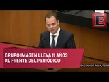 Olegario Vázquez Aldir reconoce labor de periodistas y trabajadores de Excélsior