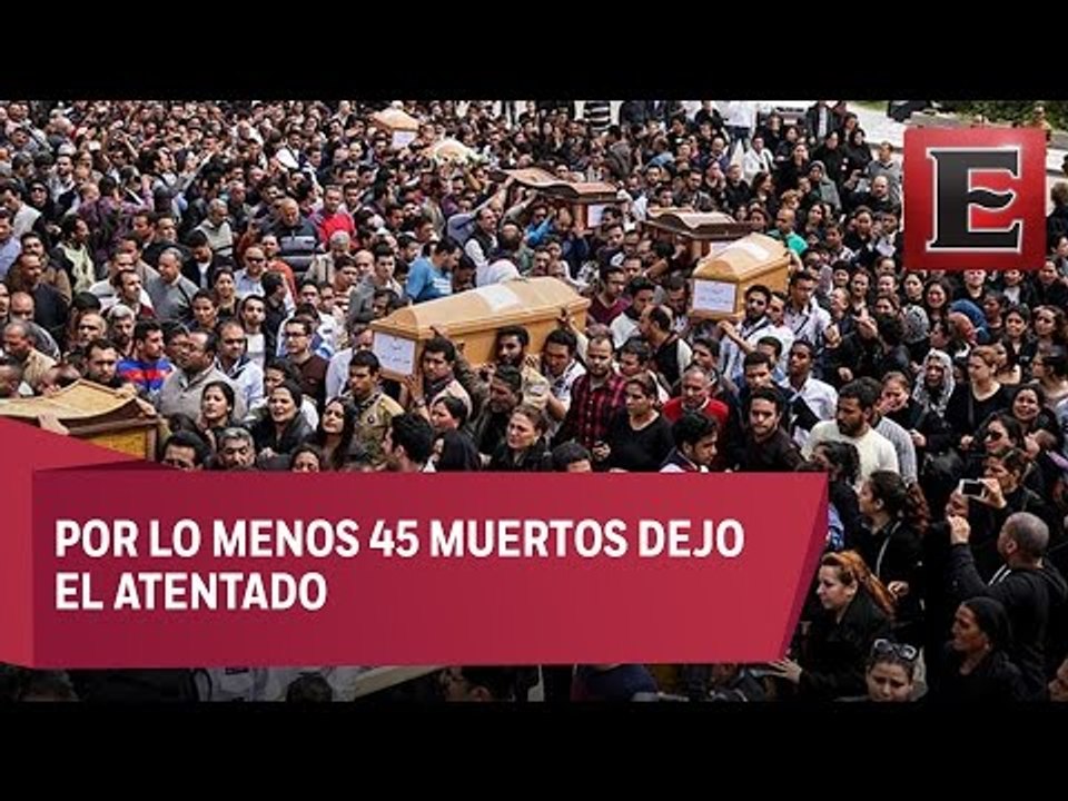 Inician funerales de víctimas por atentado en Egipto