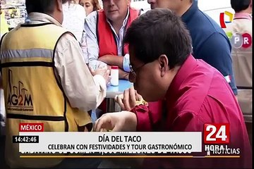 Así se celebró el “Día Nacional del Taco” en los Estados Unidos