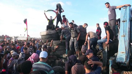 Two Palestinians killed in Gaza border protest