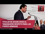 Osorio Chong pide a AMLO pruebas contra el Ejército en caso Ayotzinapa