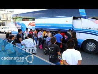 Regresan a Hidalgo jornaleros explotados en Coahuila