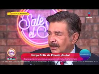 Jorge Ortiz de Pinedo asegura que José José no está alejado de su familia | Sale el Sol