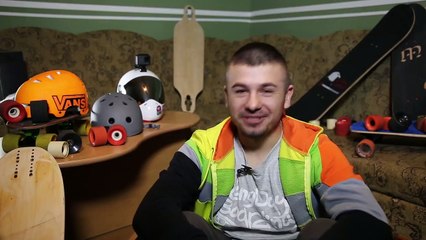 Incredible courage behind one man on 4 wheels ➡ meet a longboard fearless beast Lazar Curkovic#longboardrider #tvojastvar #cockta