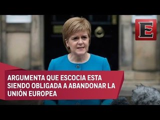 Sturgeon buscará la aprobación de referendo de independencia en Escocia