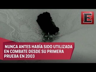 Imágenes del impacto de MOAB sobre Afganistán