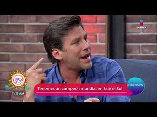 ¡Chucho Ramírez estrena la película 'Campeones'! | Sale el Sol