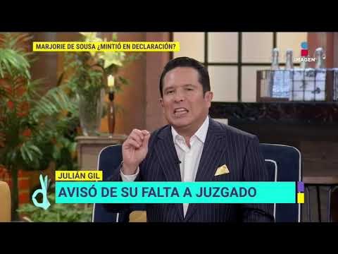 ¡Julián Gil avisó que no podría ir a ver a su hijo Matías! | De Primera Mano
