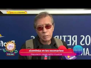 ¿Napoleón se retira de los escenarios? | Sale el Sol