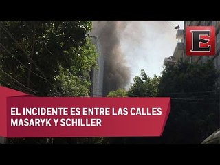 ÚLTIMA HORA: Explosión en local comercial de Polanco