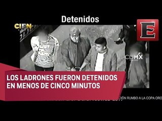 El que la hace la paga: Cae banda de asaltantes en el Centro Histórico