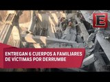 Identifican a víctimas de derrumbe en Álvaro Obregón