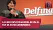 Delfina Gómez rechaza desvío de recursos en Texcoco