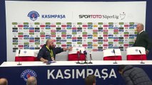 Kasımpaşa - Göztepe maçının ardından - Mustafa Denizli - İSTANBUL