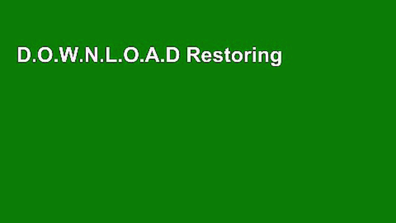 D.O.W.N.L.O.A.D Restoring Fiscal Sanity: How to Balance the Budget (Restoring Fiscal Sanity)