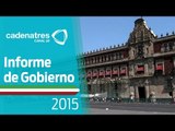 Refuerzan seguridad en torno a Palacio Nacional por Informe Presidencial